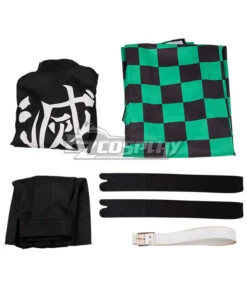 Demon Slayer: Kimetsu No Yaiba Kamado Tanjirou Female Cosplay Costume -EZCOSPLAY SHOP 2841956 1638176266 10