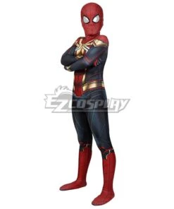 Kids Marvel Spider-Man 3 No Way Home Peter Parker Integrated Suit Cosplay Costume -EZCOSPLAY SHOP 2847698 1638872057 3
