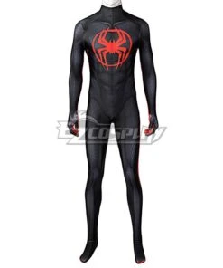 Marvel Spider-Man: Across The Spider-Verse Miles Morales Jumpsuit Zentai Cosplay Costume -EZCOSPLAY SHOP 2867525 1641289516 4