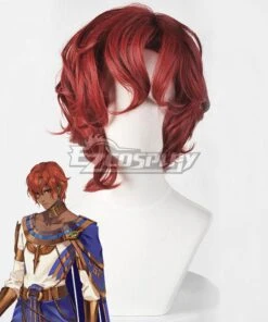 Tales Of Arise Dohalim Il Qaras Red Cosplay Wig