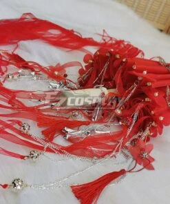 Tian Guan Ci Fu Heaven Official's Blessing Hua Cheng Red Umbrella Cosplay Accessory Prop Cosplay Accessory Prop- Chain Not Included -EZCOSPLAY SHOP 2899578 1646124806 8