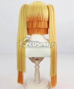 Demon Slayer: Kimetsu No Yaiba Agatsuma Zenitsu Female Long Golden Orange Cosplay Wig B Edition -EZCOSPLAY SHOP 2952852 1650969227 3