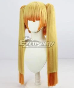 Demon Slayer: Kimetsu No Yaiba Agatsuma Zenitsu Female Long Golden Orange Cosplay Wig B Edition -EZCOSPLAY SHOP 2952852 1650969227 5