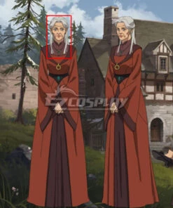 The Witcher: Nightmare Of The Wolf Illyana Zerbst White Cosplay Wig