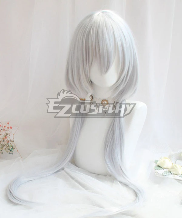 Zombieland Saga Konno Junko White New Edition Cosplay Wig 2 Zombieland Saga Konno Junko White New Edition Cosplay Wig - Image 2