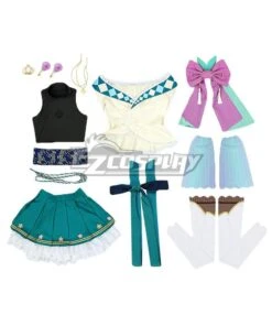 Virtual YouTuber NIJISANJI Finana Ryugu New Edition Cosplay Costume -EZCOSPLAY SHOP 3056401 1661912637 10