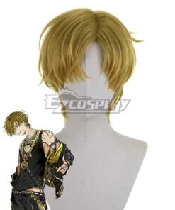 Paradox Live Chisei Kuzuryu Yellow Cosplay Wig