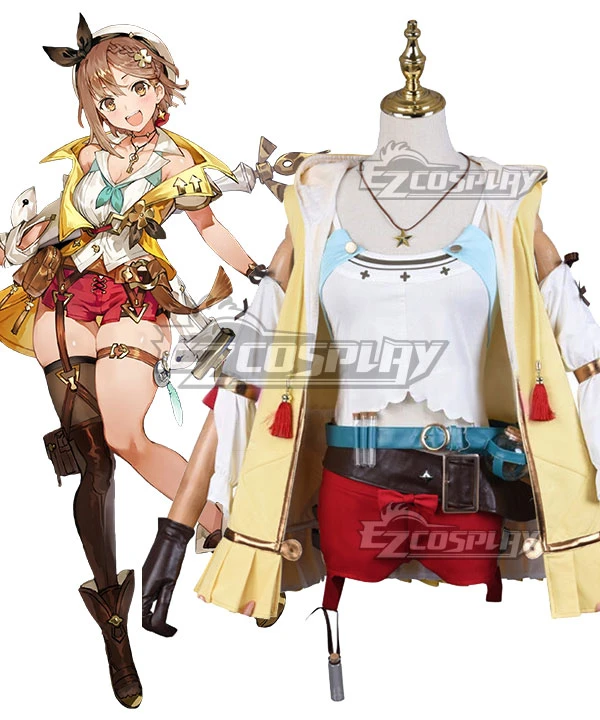 Atelier Ryza 2: Lost Legends & The Secret Fairy Reisalin Stout Premium Edtion Cosplay Costume 1 Atelier Ryza 2: Lost Legends & The Secret Fairy Reisalin Stout Premium Edtion Cosplay Costume