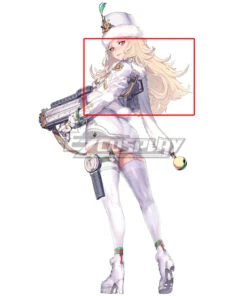 Nikke The Goddess Of Victory Ludmilla Golden Cosplay Wig