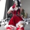 Christmas Special! ! ! Christmas Sexy Bunny Costume Shirt Red Cosplay Costume -EZCOSPLAY SHOP 3107182 1667530556 1