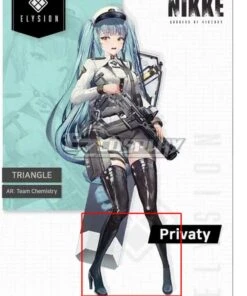 Nikke The Goddess Of Victory Privaty Black Cosplay Shoes