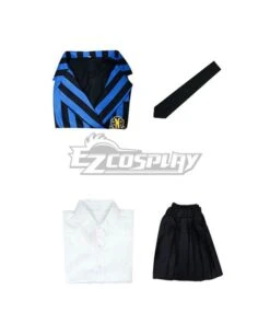 Wednesday Nevermore Academy Uniform Blue Female B Edition Cosplay Costume -EZCOSPLAY SHOP 3130224 1670575576 3