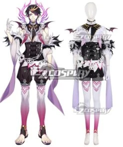 Virtual YouTuber NIJISANJI Luxiem Shu Yamino Cosplay Costume