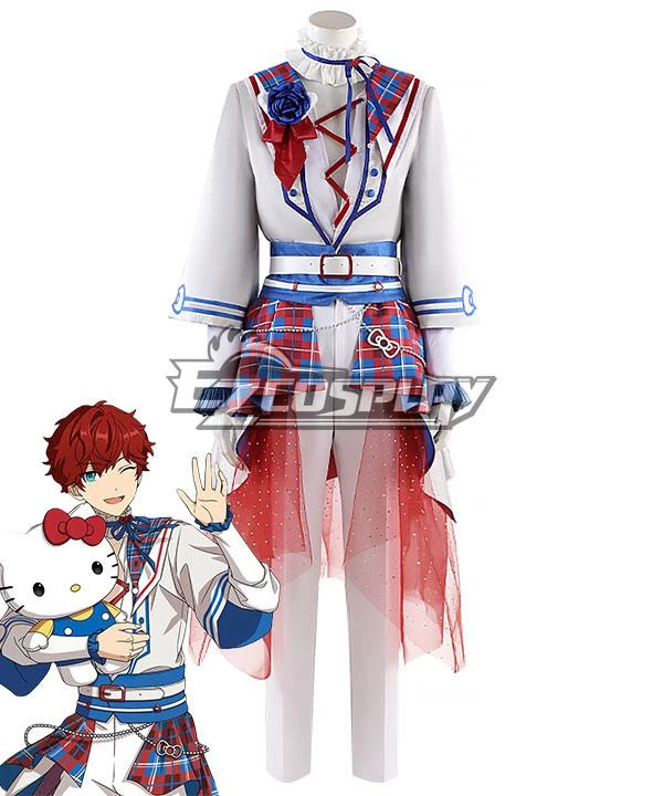 Ensemble Stars!! ALKALOID Colorful Fairytale Amagi Hiiro Hello Kitty Cosplay Costume 1 Ensemble Stars!! ALKALOID Colorful Fairytale Amagi Hiiro Hello Kitty Cosplay Costume