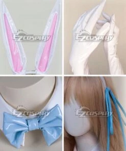 Blue Archive Ichinose Asuna Bunny Girl Blue Cosplay Costume -EZCOSPLAY SHOP 3138258 1672131907 3