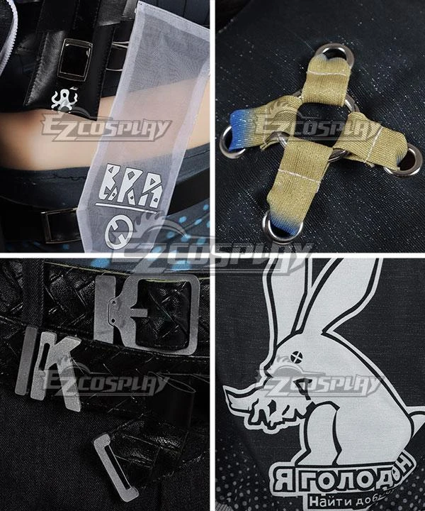 Honkai Impact 3rd Haxxor Bunny Cosplay Costume 9 Honkai Impact 3rd Haxxor Bunny Cosplay Costume - Image 9