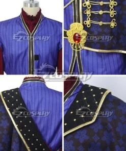 Disney Twisted Wonderland Pomefiore Rook Hunt Masquerade Dress Cosplay Costume -EZCOSPLAY SHOP 3150791 1675405896 9