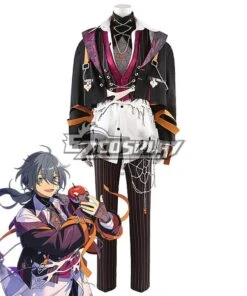 Ensemble Stars!! CRAZY:B Desire For Mischief Spider Halloween Niki Shiina Cosplay Costume