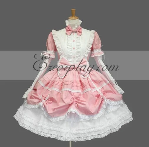 Pink Gothic Lolita Dress -LTFS0031 1 Pink Gothic Lolita Dress -LTFS0031