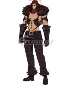 The Eminence In Shadow Season 2 Juggernaut Black Cosplay Wig