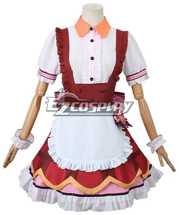 OSHI NO KO Anime Ai Hoshino Maid Cafe Cosplay Costume 2 OSHI NO KO Anime Ai Hoshino Maid Cafe Cosplay Costume - Image 2