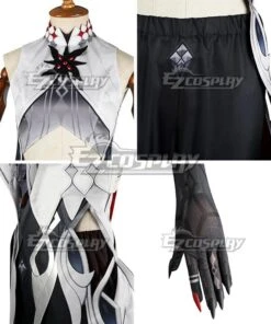 Genshin Impact Fatui Arlecchino Servant New Cosplay Costume -EZCOSPLAY SHOP 3218044 1689127039 12