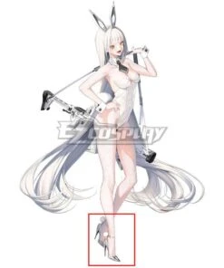 Nikke The Goddess Of Victory Blanc Bunny Girl Cosplay Shoes
