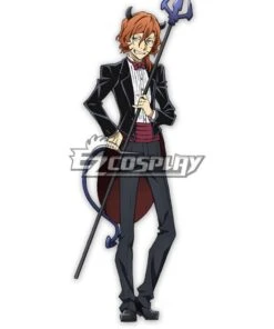 Bungou Stray Dogs Halloween Nakahara Chuuya Cosplay Costume