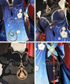 Genshin Impact Twilight Blossom Ganyu Cosplay Costume -EZCOSPLAY SHOP 3274567 1707297056 10