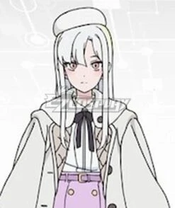 Demon Lord 2099 Machina Soleige White Cosplay Wig
