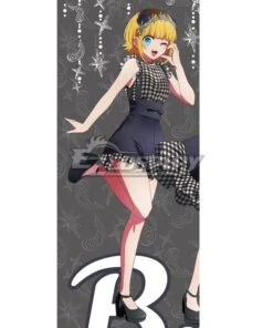 Oshi No Ko Anime Mem-Cho Noir Themed Outfit Cosplay Costume