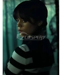 Wednesday Season 2 Wednesday Striped Cosplay Costume