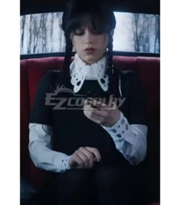 Wednesday Season 2 Wednesday Black Dress Cosplay Costume