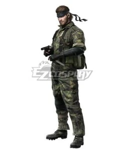 Metal Gear Solid Delta: Snake Eater Big Boss Naked Snake Military Camouflage Uniforms Cosplay Costume