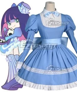 New Panty And Stocking With Garterbelt Anarchy Stocking Cosplay Costume