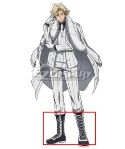 Tougen Anki Tsubakiri Momomiya Black Shoes Cosplay Boots