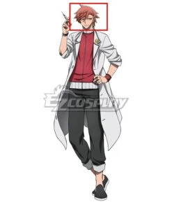 Tougen Anki Kyoya Oiranzaka Orange Cosplay Wig