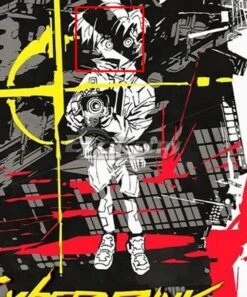 Cyberpunk: Edgerunners 2 Male Cosplay Wig