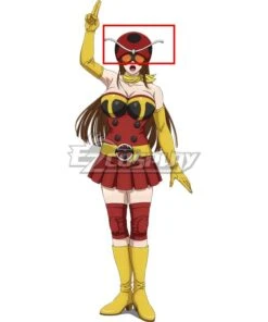 Tojima Tanzaburo Wants To Be A Masked Rider Yuriko Okada Helmet Cosplay Weapon Prop
