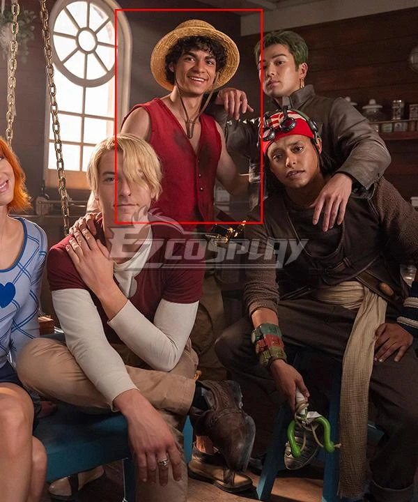 Netflix One Piece Live Action Season 2 Monkey D. Luffy Cosplay Costume 1 Netflix One Piece Live Action Season 2 Monkey D. Luffy Cosplay Costume