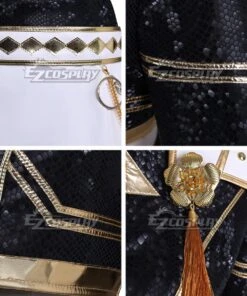 Kpop Demon Hunters Zoey Golden Take Down Outfit Cosplay Costume -EZCOSPLAY SHOP 3382157 1754551584 6