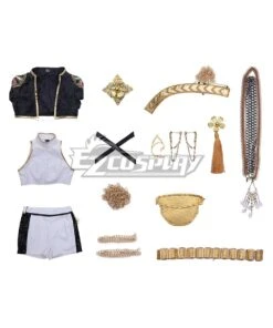 Kpop Demon Hunters Rumi Golden Take Down Outfit Cosplay Costume -EZCOSPLAY SHOP 3382165 1754550006 9