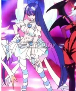 New Panty And Stocking With Garterbelt Angel Stocking Cosplay Costume