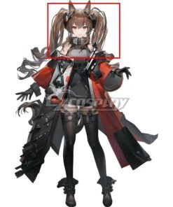 Arknights: Endfield Angelina Brown Cosplay Wig