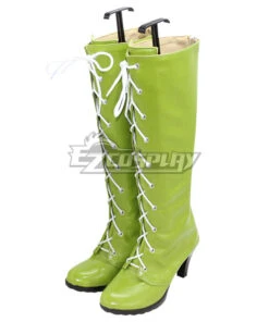 Dragon Quest XI: Echoes Of An Elusive Age DQ11 Martina Green Cosplay Shoes -EZCOSPLAY SHOP 3 72 18