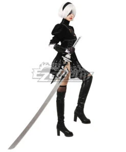 NieR: Automata 2B YoRHa No.2 Type B Halloween Cosplay Costume -EZCOSPLAY SHOP 4 65 25