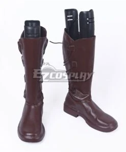 Star Wars The Last Jedi Rey New Brown Shoes Cosplay Boots -EZCOSPLAY SHOP 4 9 9