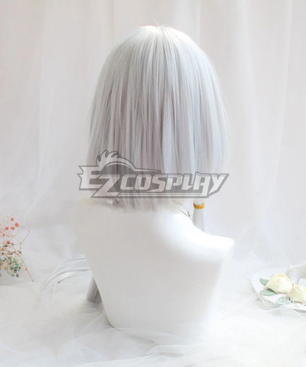 Zombieland Saga Konno Junko White New Edition Cosplay Wig 5 Zombieland Saga Konno Junko White New Edition Cosplay Wig - Image 5