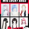 Ezcosplay Wig Lucky Bag 1 Random Cosplay Wig -EZCOSPLAY SHOP 600 1 1