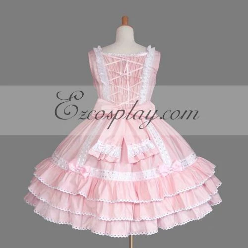 Pink Gothic Lolita Dress -LTFS0086 1 Pink Gothic Lolita Dress -LTFS0086